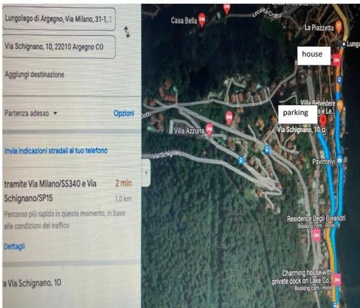 Una finestra sul lago Argegno Appartamento